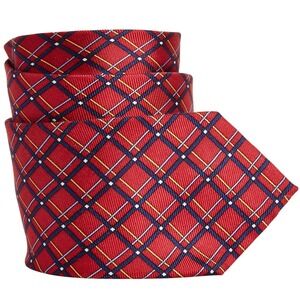 Jos. A. Bank Mens Designer 100% Silk Necktie Hand‎ Made in Italy
